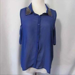 Ultra flirt blouse size XL